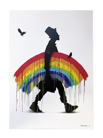 Dripping Rainbow XL